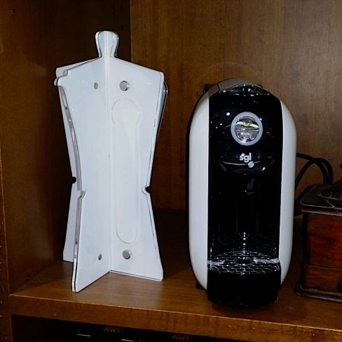 Porta capsule in plexiglass