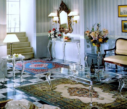 arredamenti in plexiglass