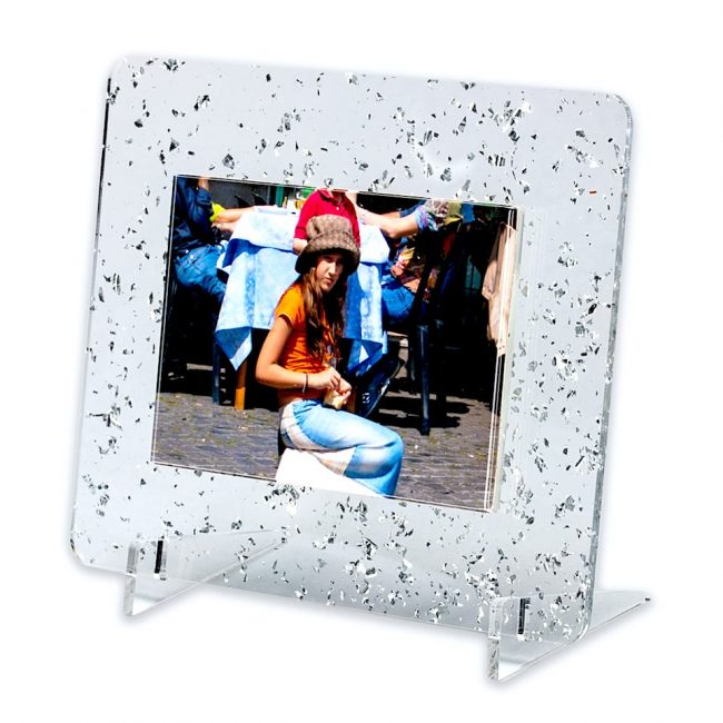 porta fotografia in plexiglass